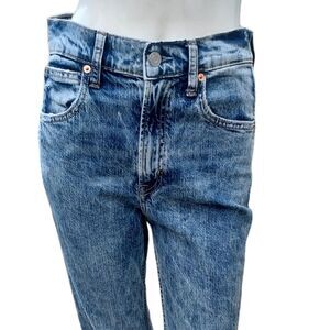 690046...Gap Denim Flare Jeans Size 26 /2R, 10" Rise